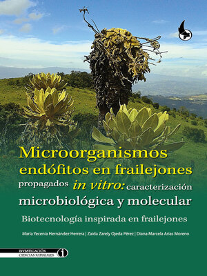 cover image of Microorganismos endófitos en frailejones propagados in vitro